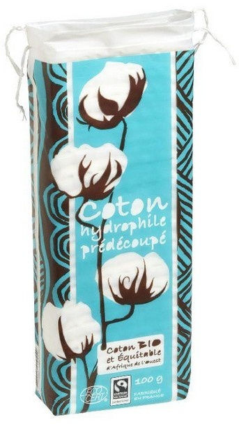 Coton hydrophile prédécoupé 100g