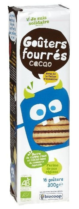 Goûter fourré cacao (16) 300g Goûter fourré cacao (16) 300g