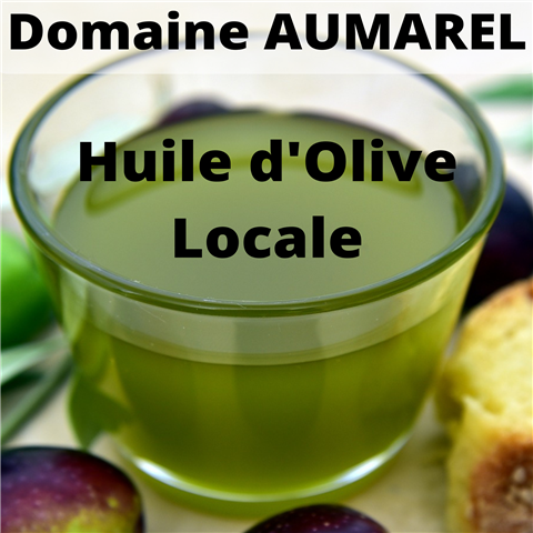 Présentation et dégustation des huiles d'olives du domaine Aumarel