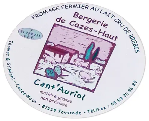 FROMAGERIE DE CAZES-HAUT